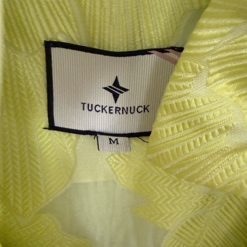 Read description before purchasing-Damaged Tuckernuck Palmerston Yellow Dress M - Picture 3 of 4